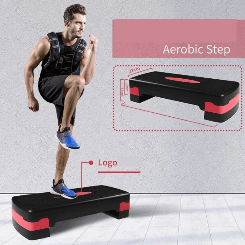 Fitness Steppers Non-slip Cardio Yoga Pedal Home Sports Balance Gym Workout Rhythmic Pedals Aerobic Step Fitness Gym Walking