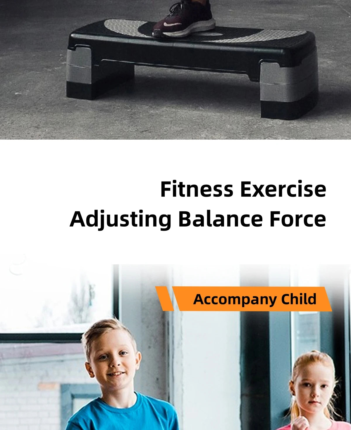 Fitness Steppers Non-slip Cardio Yoga Pedal Home Sports Balance Gym Workout Rhythmic Pedals Aerobic Step Fitness Gym Walking