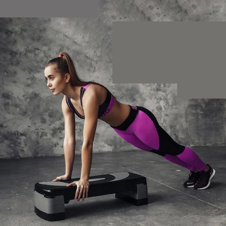 Fitness Steppers Non-slip Cardio Yoga Pedal Home Sports Balance Gym Workout Rhythmic Pedals Aerobic Step Fitness Gym Walking