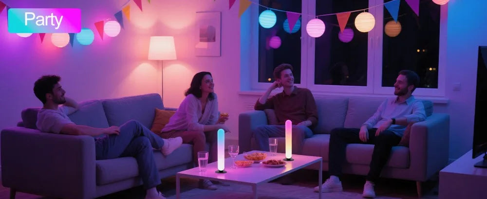 USB LED Light Bar RGB Color Changing TV Backlight Remote Symphony Atmosphere Light Strips Music Rhythm Ambient Pickup Lamp Decor