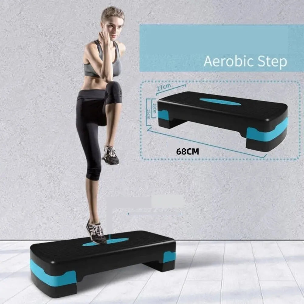 Fitness Steppers Non-slip Cardio Yoga Pedal Home Sports Balance Gym Workout Rhythmic Pedals Aerobic Step Fitness Gym Walking