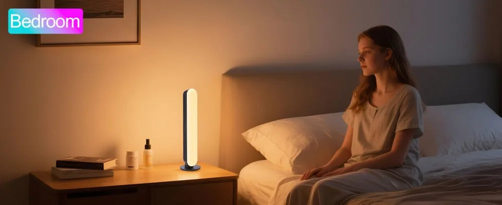 USB LED Light Bar RGB Color Changing TV Backlight Remote Symphony Atmosphere Light Strips Music Rhythm Ambient Pickup Lamp Decor