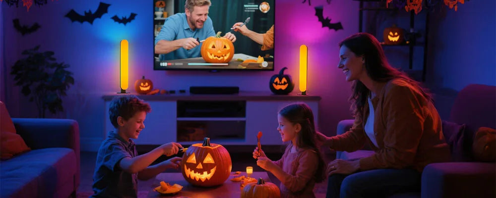 USB LED Light Bar RGB Color Changing TV Backlight Remote Symphony Atmosphere Light Strips Music Rhythm Ambient Pickup Lamp Decor
