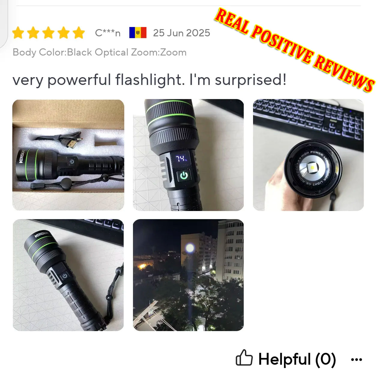 Most Powerful Long Shot LED Flashlight Zoomable Camping Torch Built-in 26650 Battery High Power Tactical Lantern for Outdoors