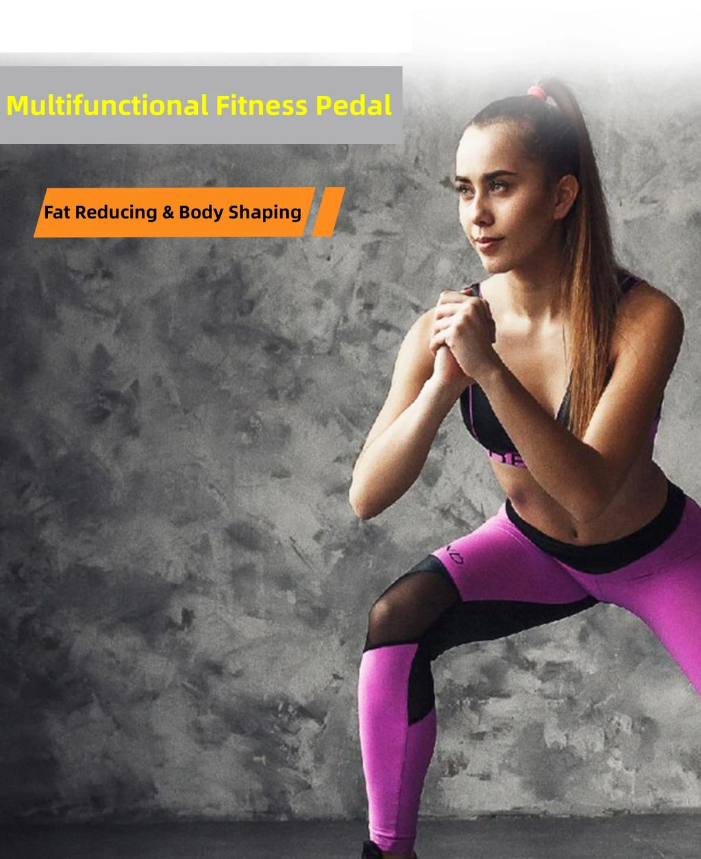 Fitness Steppers Non-slip Cardio Yoga Pedal Home Sports Balance Gym Workout Rhythmic Pedals Aerobic Step Fitness Gym Walking